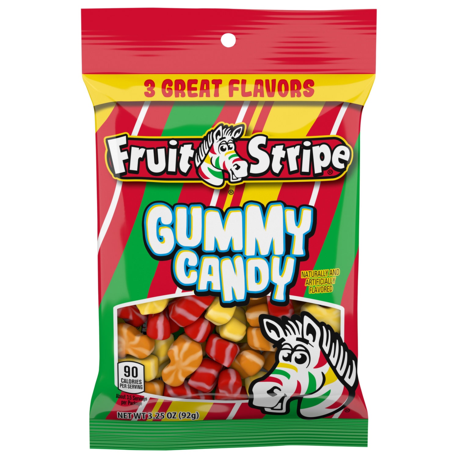 slide 1 of 1, Zebra Stripe Gummies - 3.25 oz, 3.25 oz