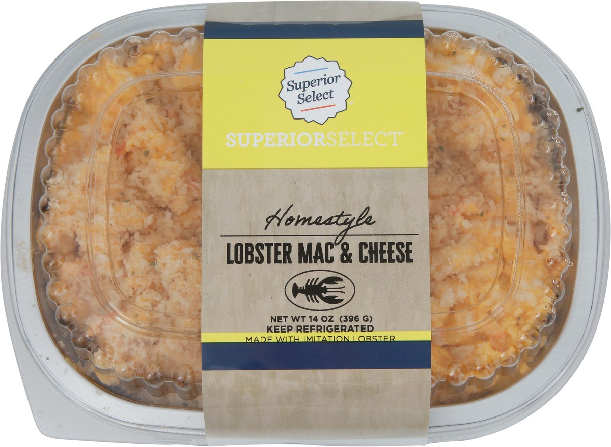 slide 7 of 7, Superior Select Homestyle Lobster Mac & Cheese 14 oz, 14 oz