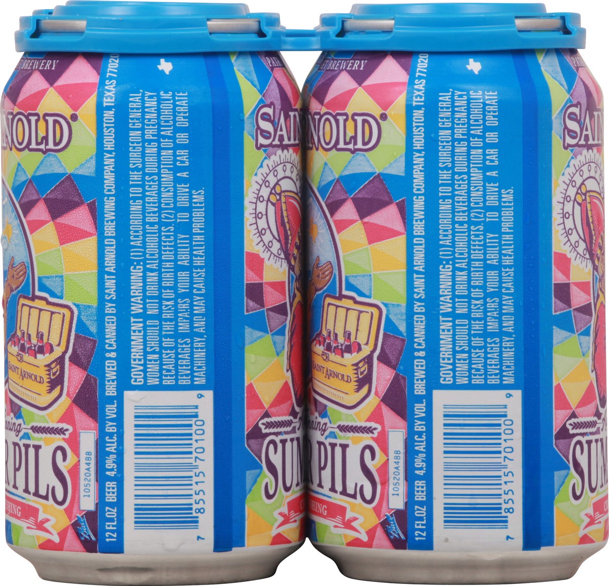 slide 6 of 9, Saint Arnold Summer Pils Cans, 6 ct; 12 oz