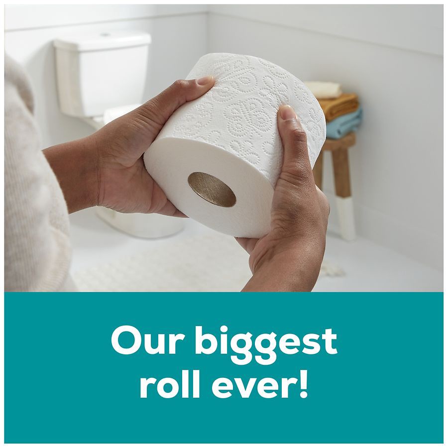 slide 2 of 5, Angel Soft TOILET PAPER, 24 SUPER MEGA ROLLS, 480 ct x 12 ct