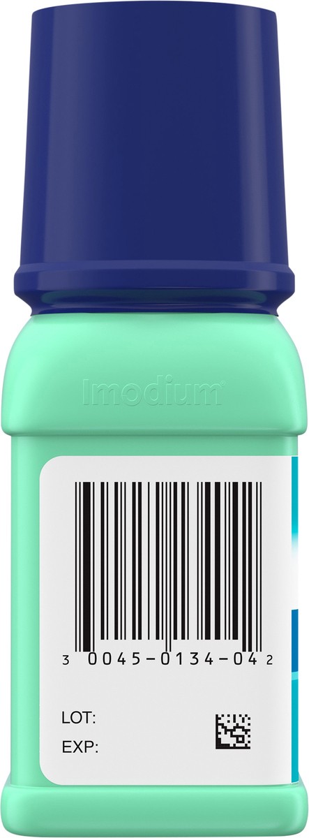 slide 5 of 7, Imodium A-D Liquid Anti-Diarrheal Medicine with Loperamide Hydrochloride to Help Control Symptoms of Diarrhea Due to Acute, Active & Traveler's Diarrhea, Mint Flavor, 4 fl. oz, 4 fl oz