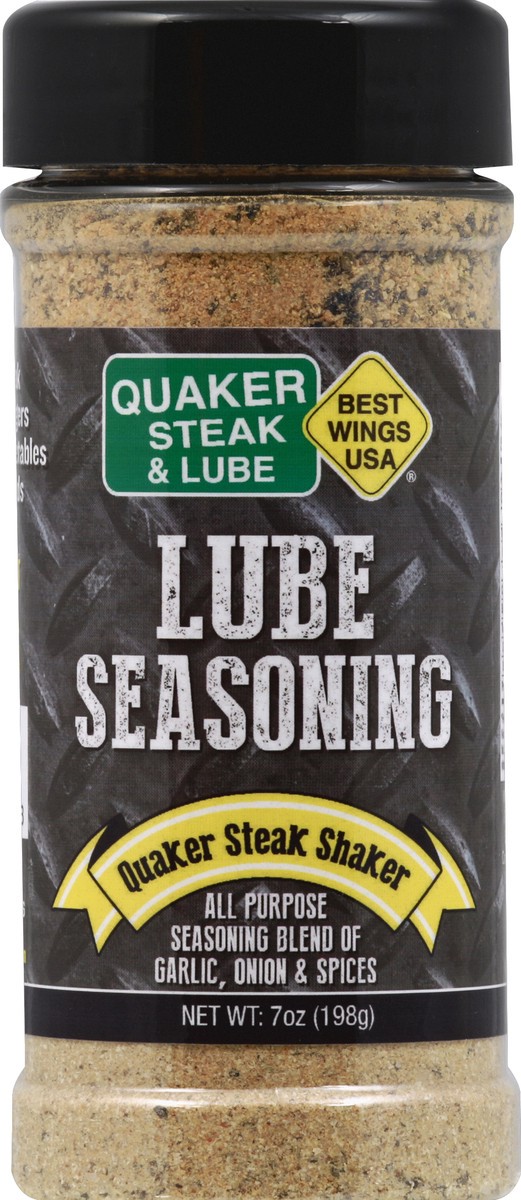 slide 2 of 2, Quaker Steak & Lube Steak Shaker, Lube Seasoning, 7 oz