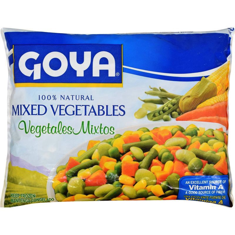 slide 1 of 19, Goya Frozen Mixed Vegetables - 16oz, 16 oz