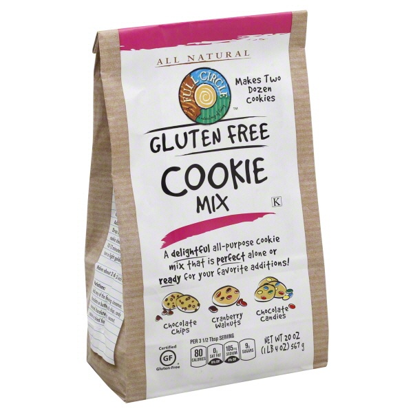 slide 1 of 6, Full Circle Gluten Free All Natural Cookie Mix, 20 oz