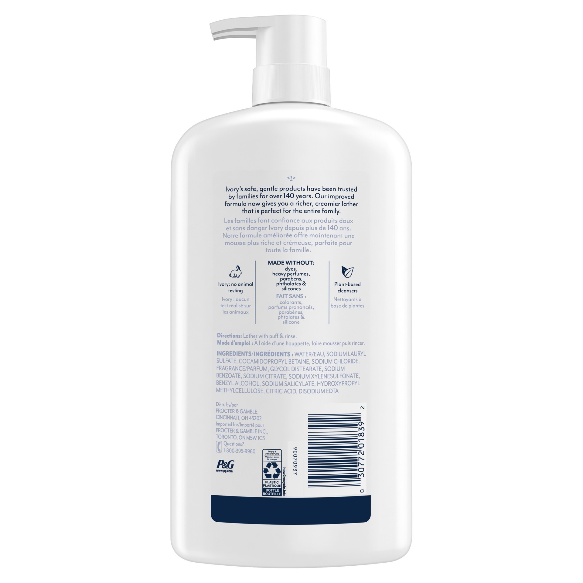 slide 3 of 4, Ivory Body Wash Original Scent, 887 mL, 27 fl oz