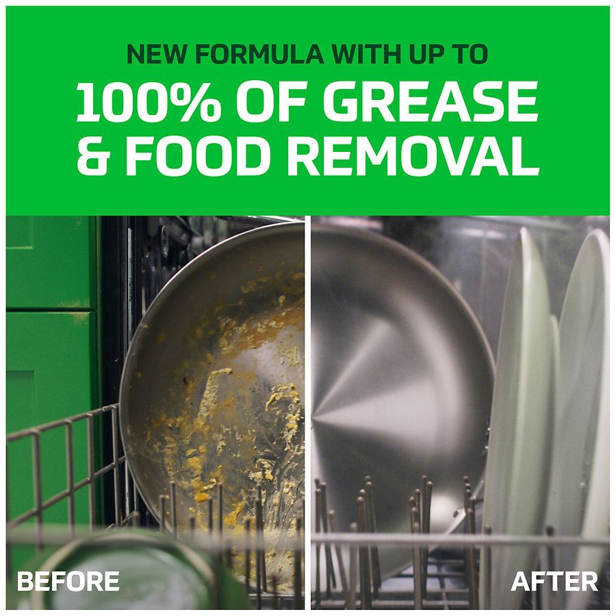 slide 4 of 5, Cascade Platinum Plus Dishwasher Pods, Dish Detergent ActionPacs, Fresh, 52 Count, 52 ct