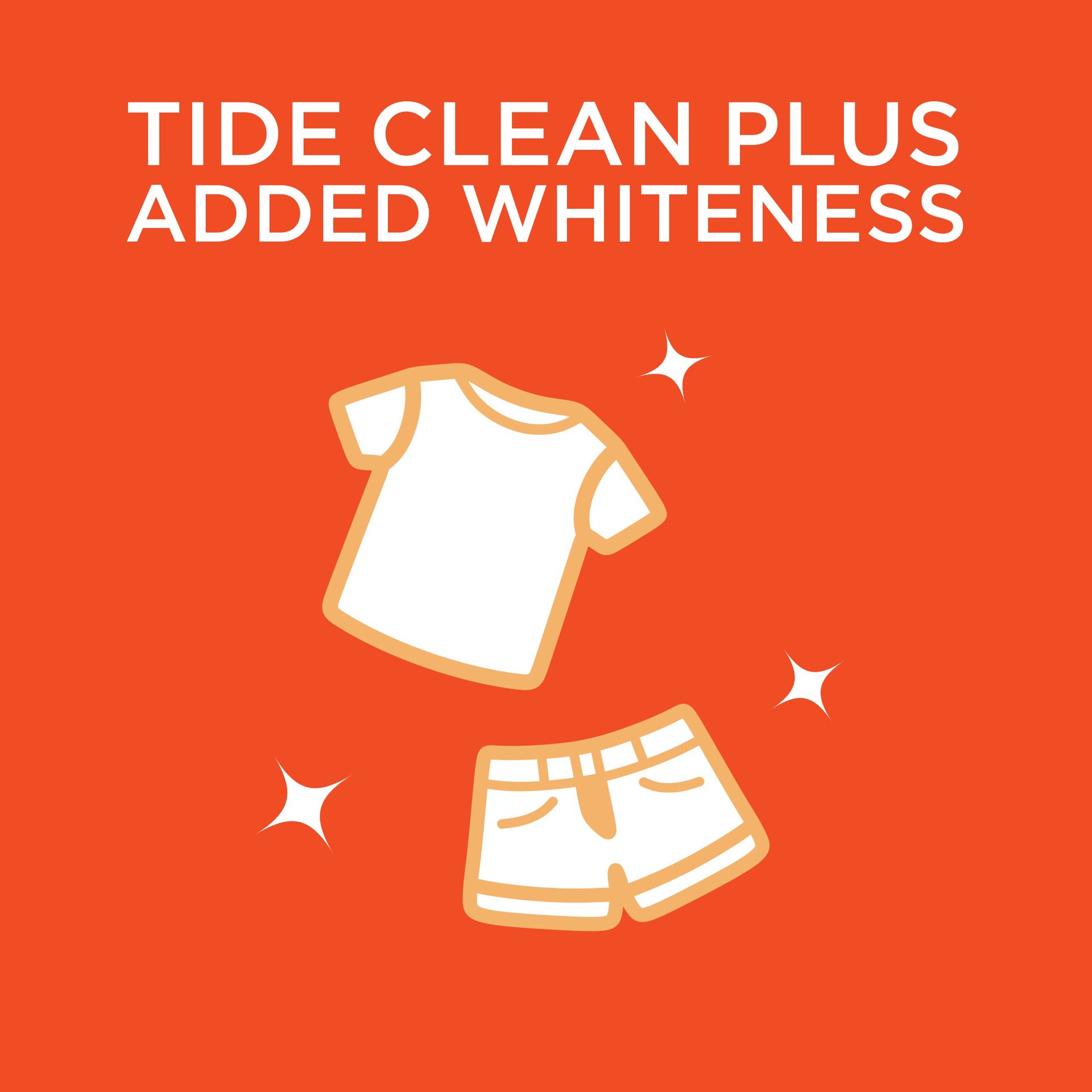 slide 3 of 7, Tide Plus Bleach Alternative Original Vivid White + Bright, 46 oz