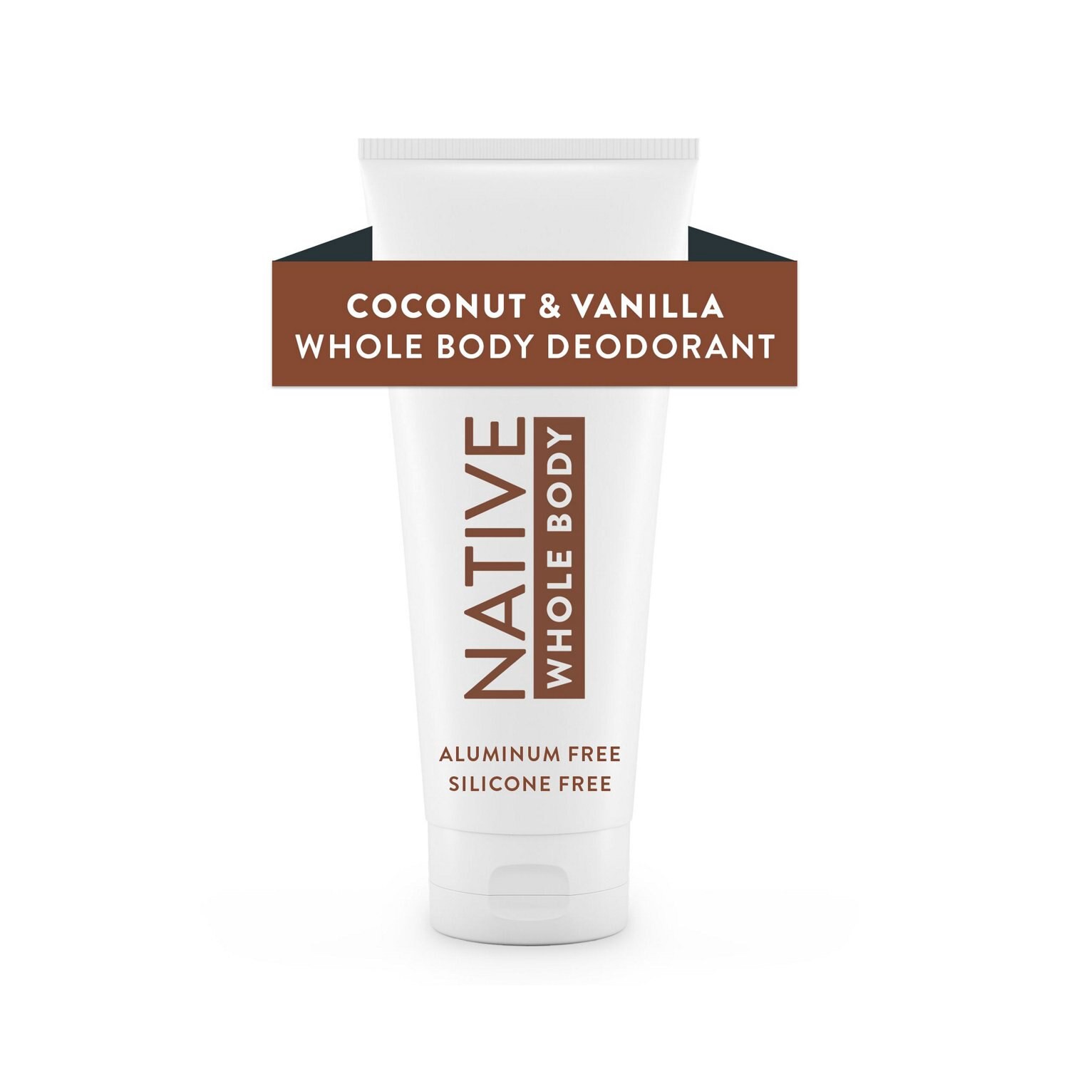 slide 8 of 9, Native Whole Body Coconut & Vanilla Cream Deodorant 3 oz, 3 oz