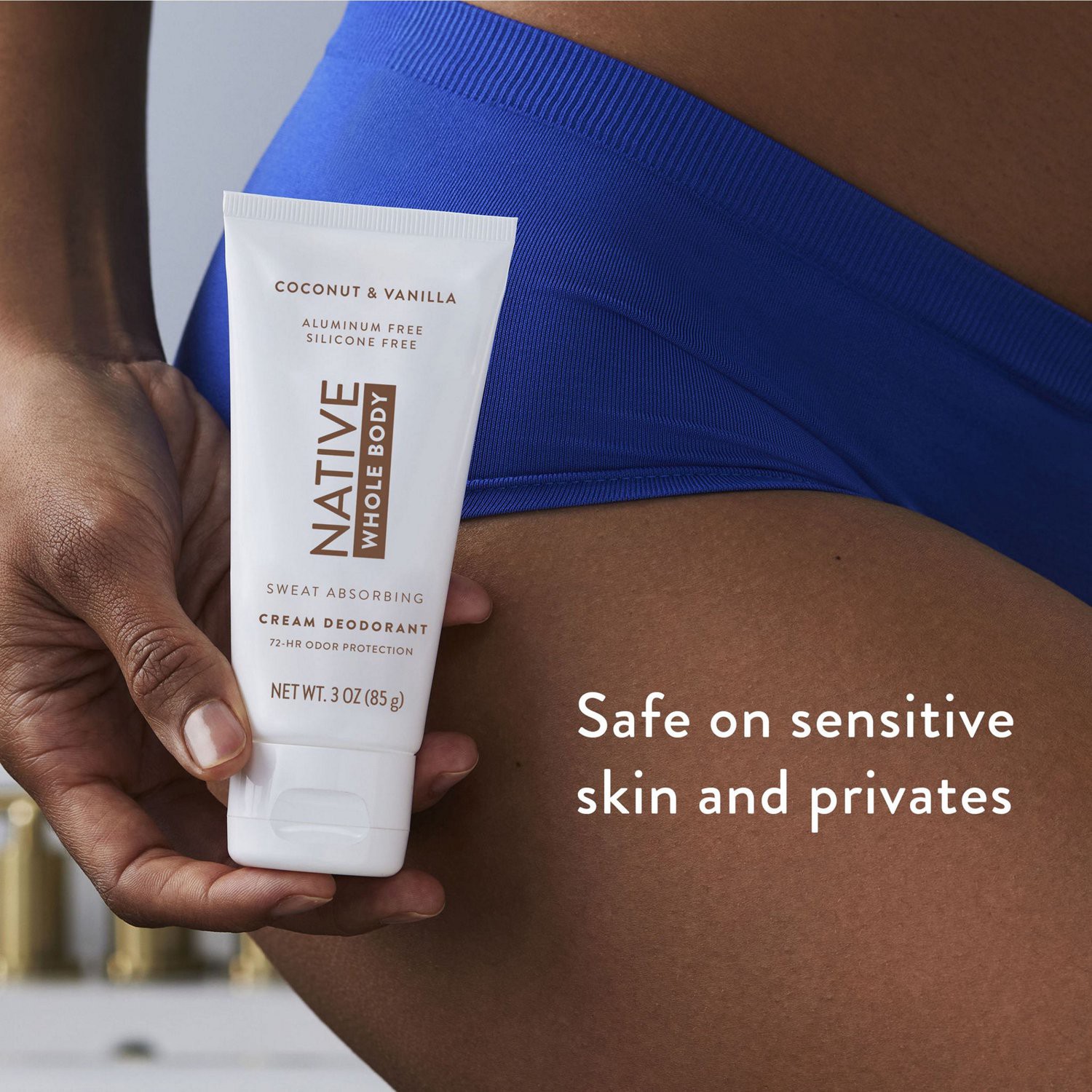 slide 4 of 9, Native Whole Body Coconut & Vanilla Cream Deodorant 3 oz, 3 oz