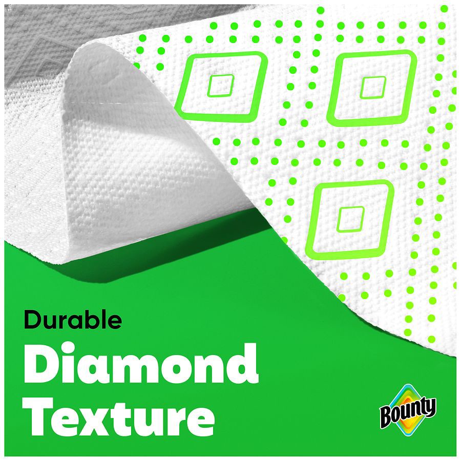 slide 3 of 5, Bounty Paper Towels Select-A-Size White, 6 Double Rolls, 82 Sheets Per Roll, 6 ct