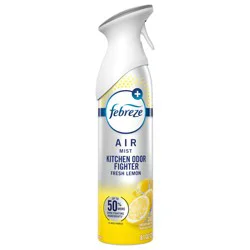 Febreze Air Mist, Air Freshener Spray, Kitchen Odor Fighter Fresh Lemon Scent