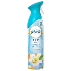 Febreze Air Mist Odor Fighting Room Spray, Refresh & Energize Scent