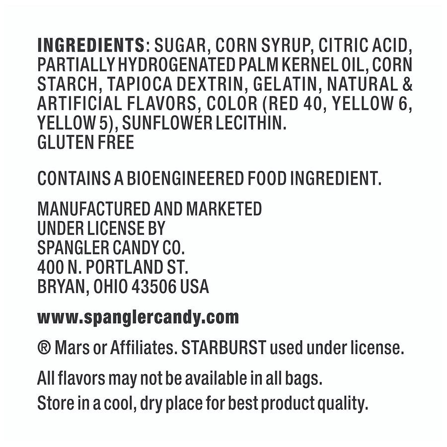 slide 3 of 3, Starburst Pops, 0.85 oz