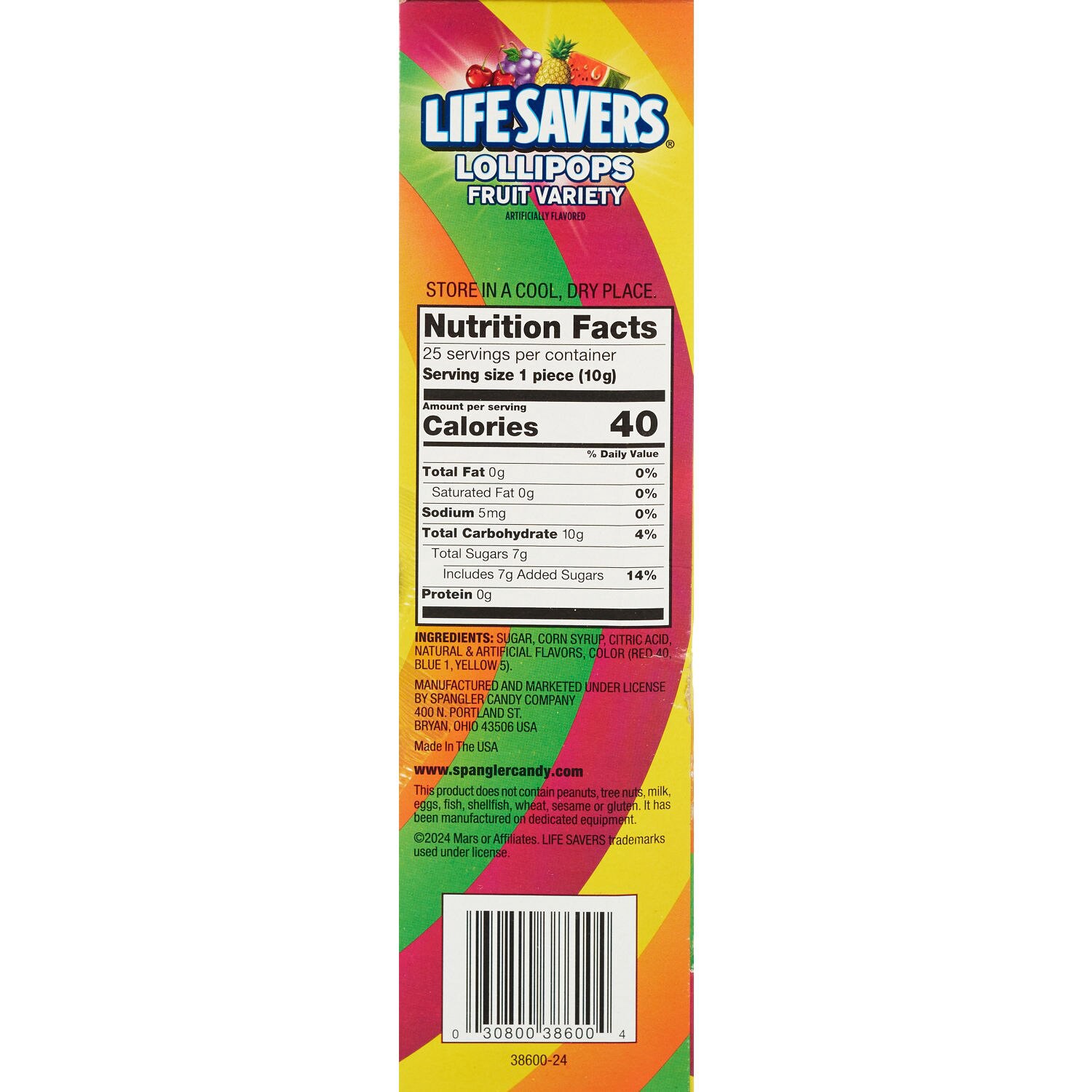 slide 3 of 6, Life Savers Valentine's Lollipops Classroom Exchange Box - 8.8oz/25ct, 1 ct