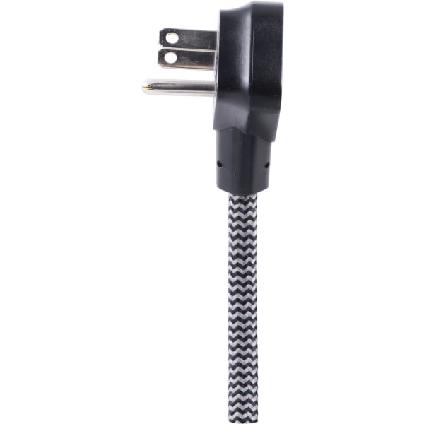 slide 2 of 8, Cordinate 4-Outlet 16-Gauge USB Extension Cord with Surge Protection - Black/White, 1 ct