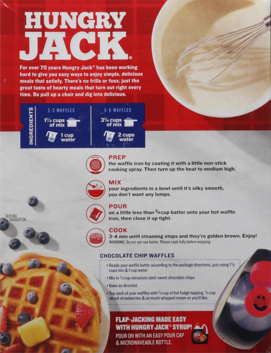 slide 3 of 14, Hungry Jack Complete Belgian Waffle Waffle Mix 28 oz, 28 oz