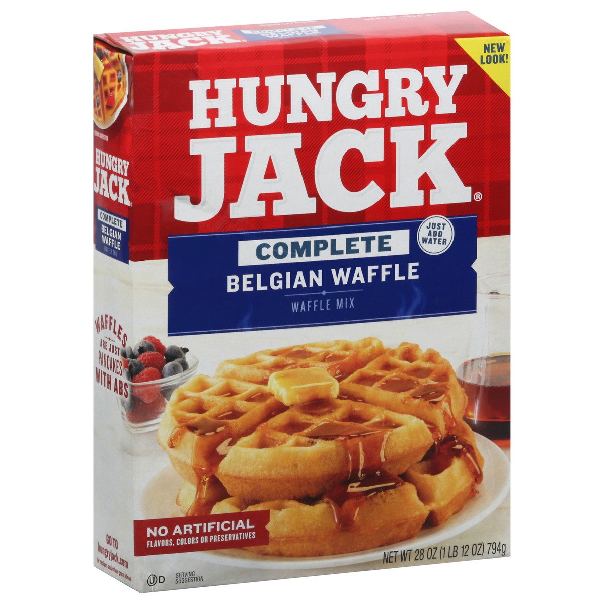 slide 11 of 14, Hungry Jack Complete Belgian Waffle Waffle Mix 28 oz, 28 oz