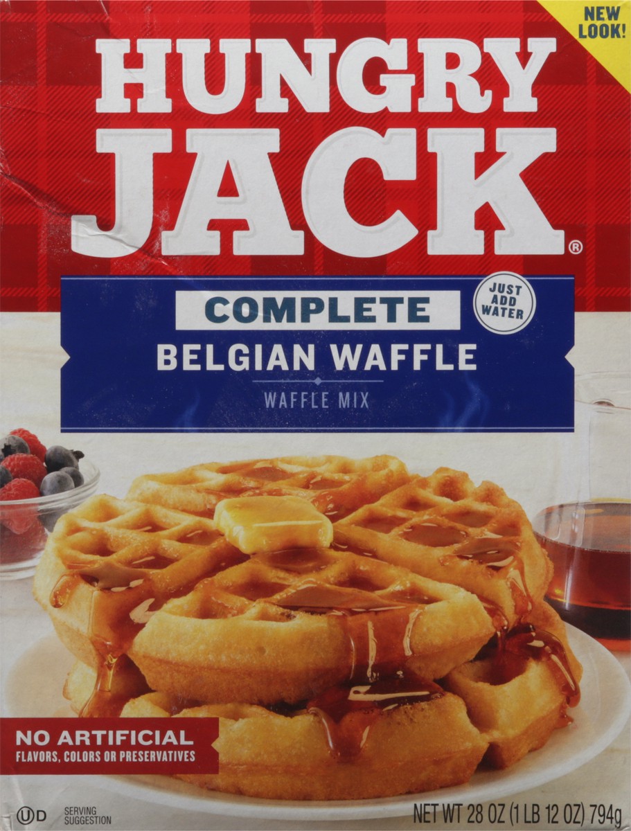 slide 7 of 14, Hungry Jack Complete Belgian Waffle Waffle Mix 28 oz, 28 oz