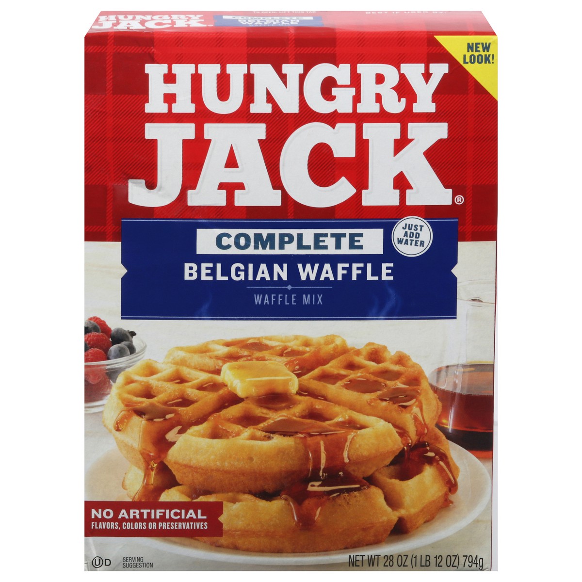 slide 2 of 14, Hungry Jack Complete Belgian Waffle Waffle Mix 28 oz, 28 oz