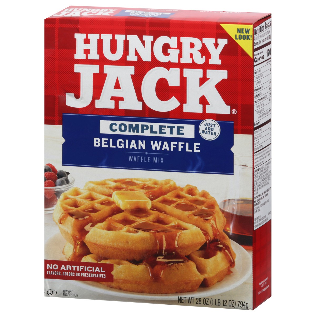 slide 13 of 14, Hungry Jack Complete Belgian Waffle Waffle Mix 28 oz, 28 oz