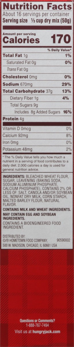 slide 14 of 14, Hungry Jack Complete Belgian Waffle Waffle Mix 28 oz, 28 oz