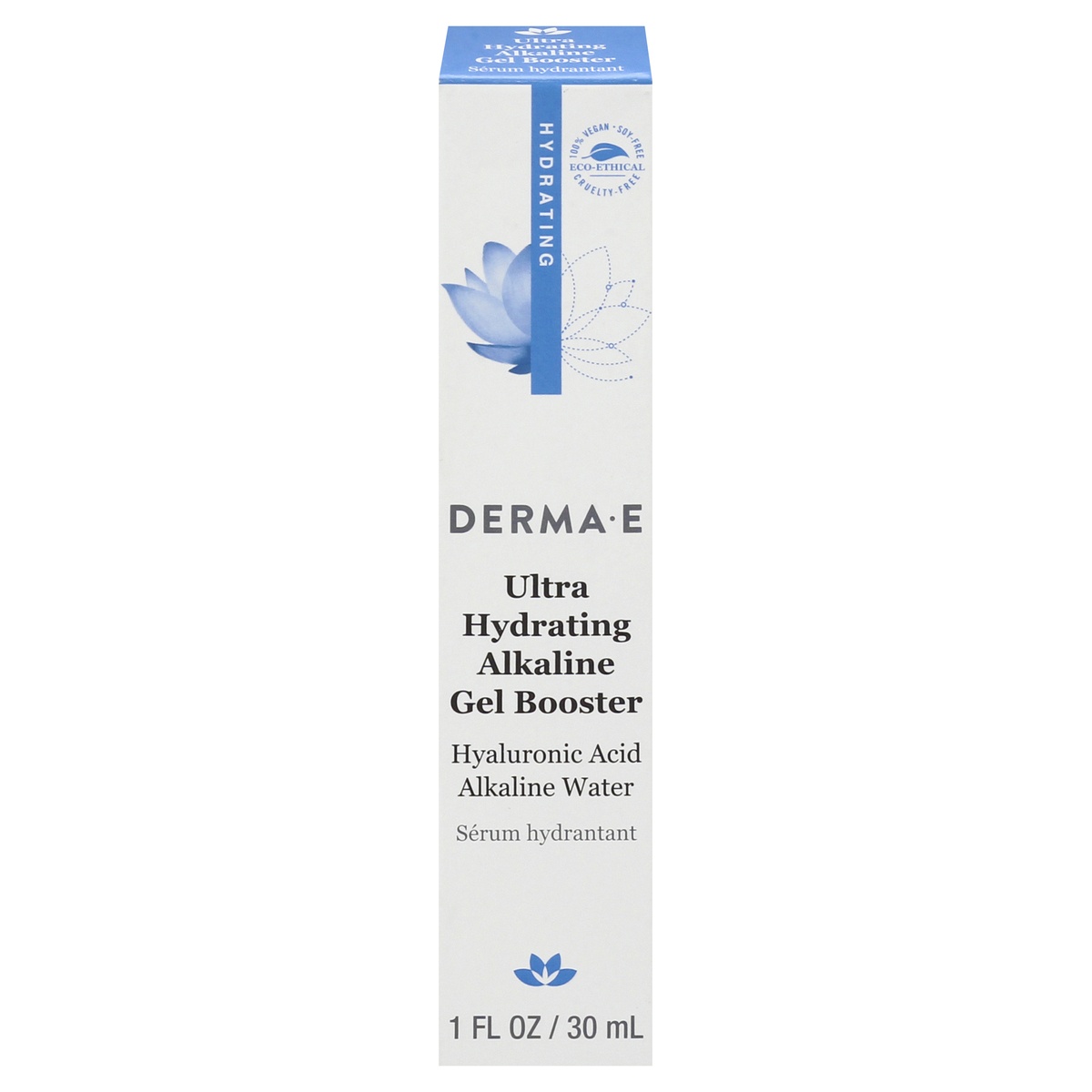 slide 1 of 2, Derma E Ultra Hydrating Alkaline Gel Booster, 1 fl oz