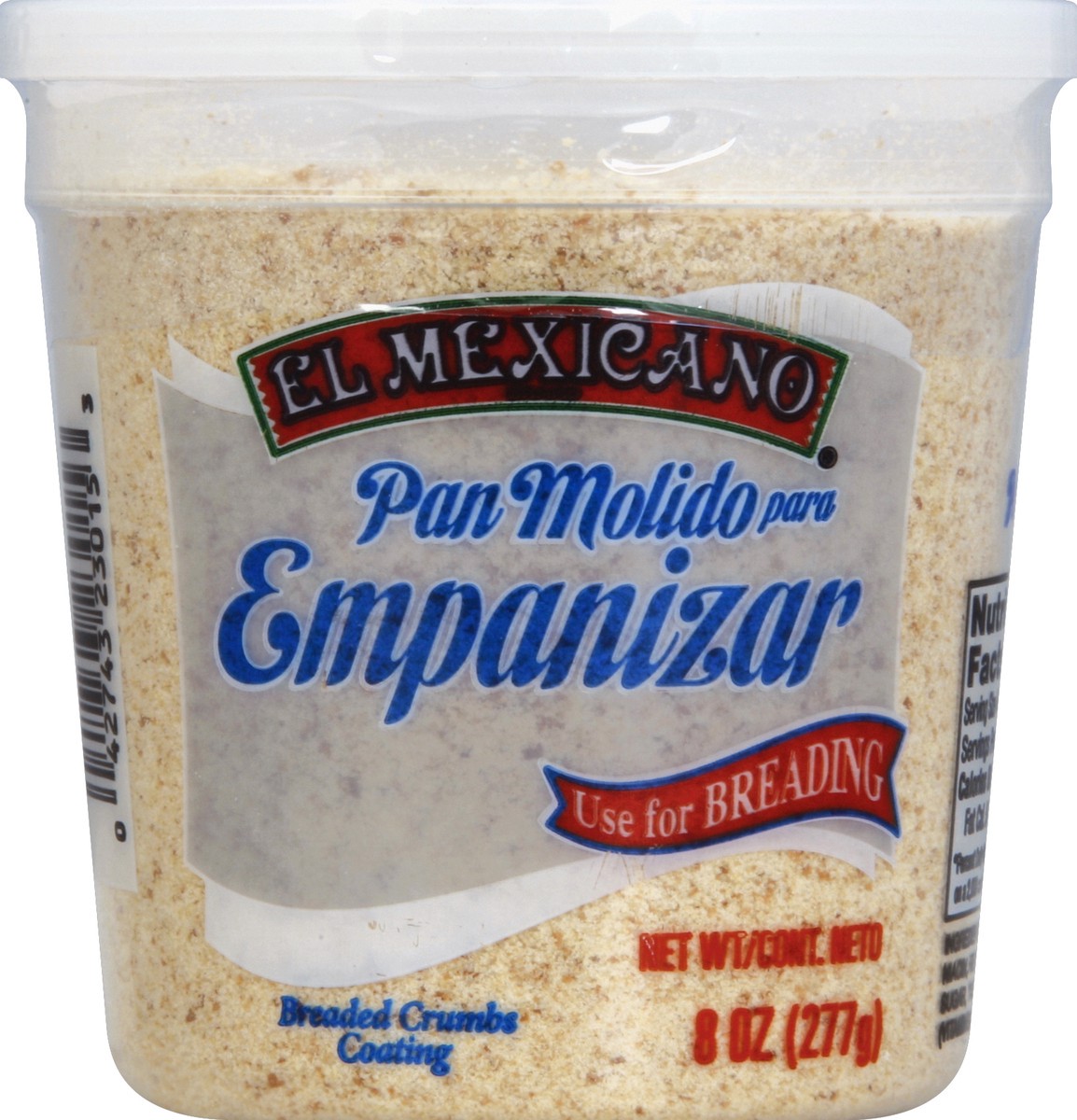 slide 1 of 4, El Mexicano Breaded Crumbs 8 oz, 8 oz