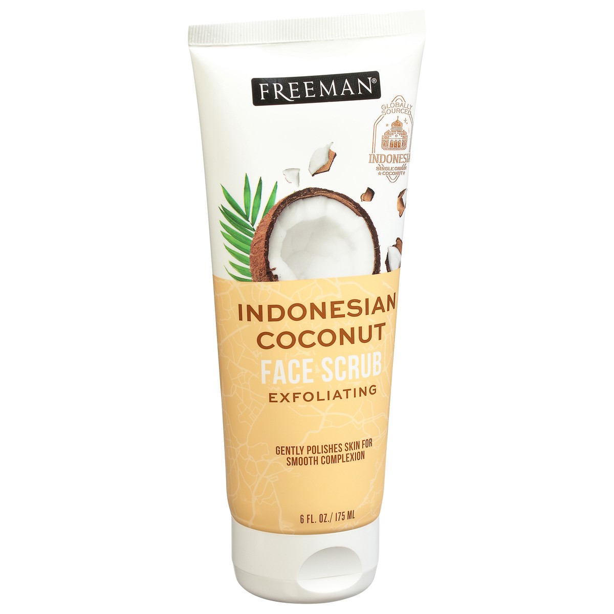 slide 5 of 10, FREEMAN Indonesian Coconut Face Scrub Mask, 1 ct