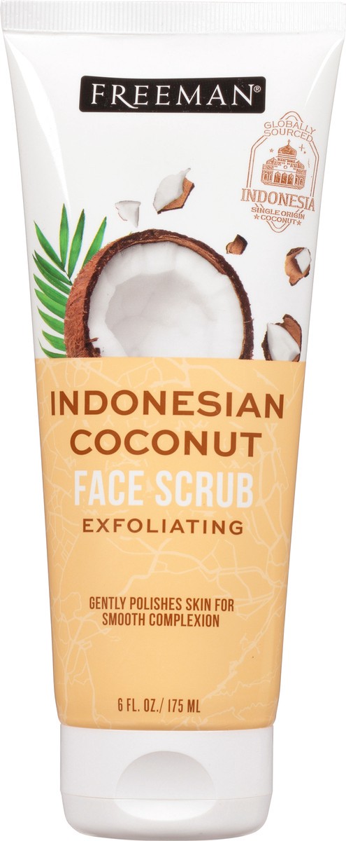 slide 9 of 10, FREEMAN Indonesian Coconut Face Scrub Mask, 1 ct