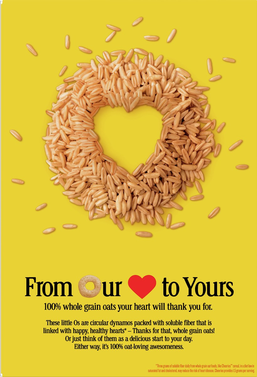 slide 2 of 9, Cheerios Cereal, Limited Edition Happy Heart Shapes, Heart Healthy Cereal With Whole Grain Oats, 8.9 oz, 8.9 oz