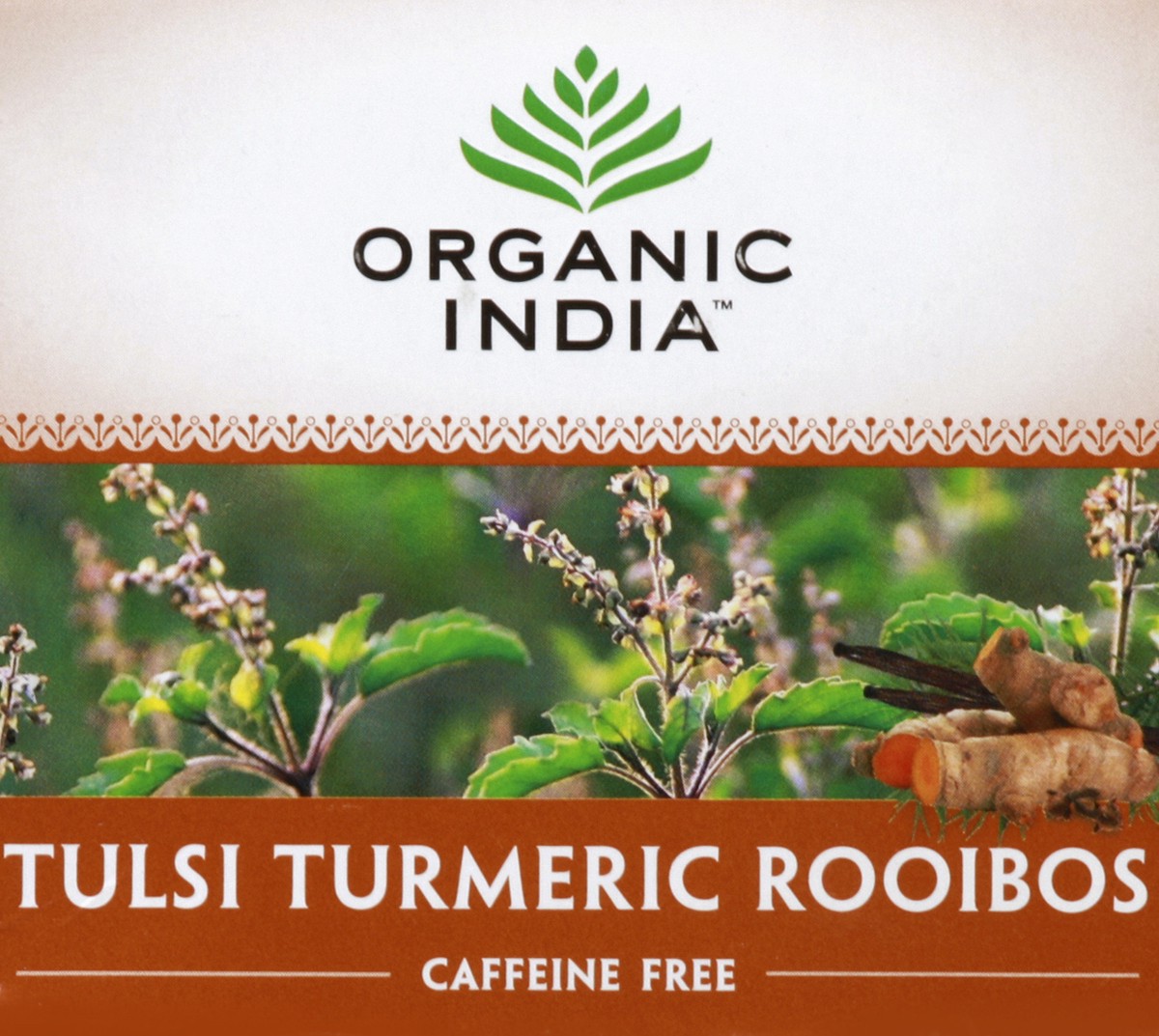 slide 2 of 9, Organic India Tulsi Turmeric Rooibos - 18 ct, 18 ct