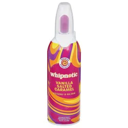Whipnotic Dairy Vanilla Salted Caramel Whipped Topping 7 oz