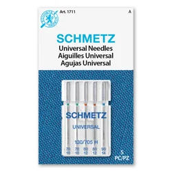 Schmetz Universal Assorted Size, 5 pc
