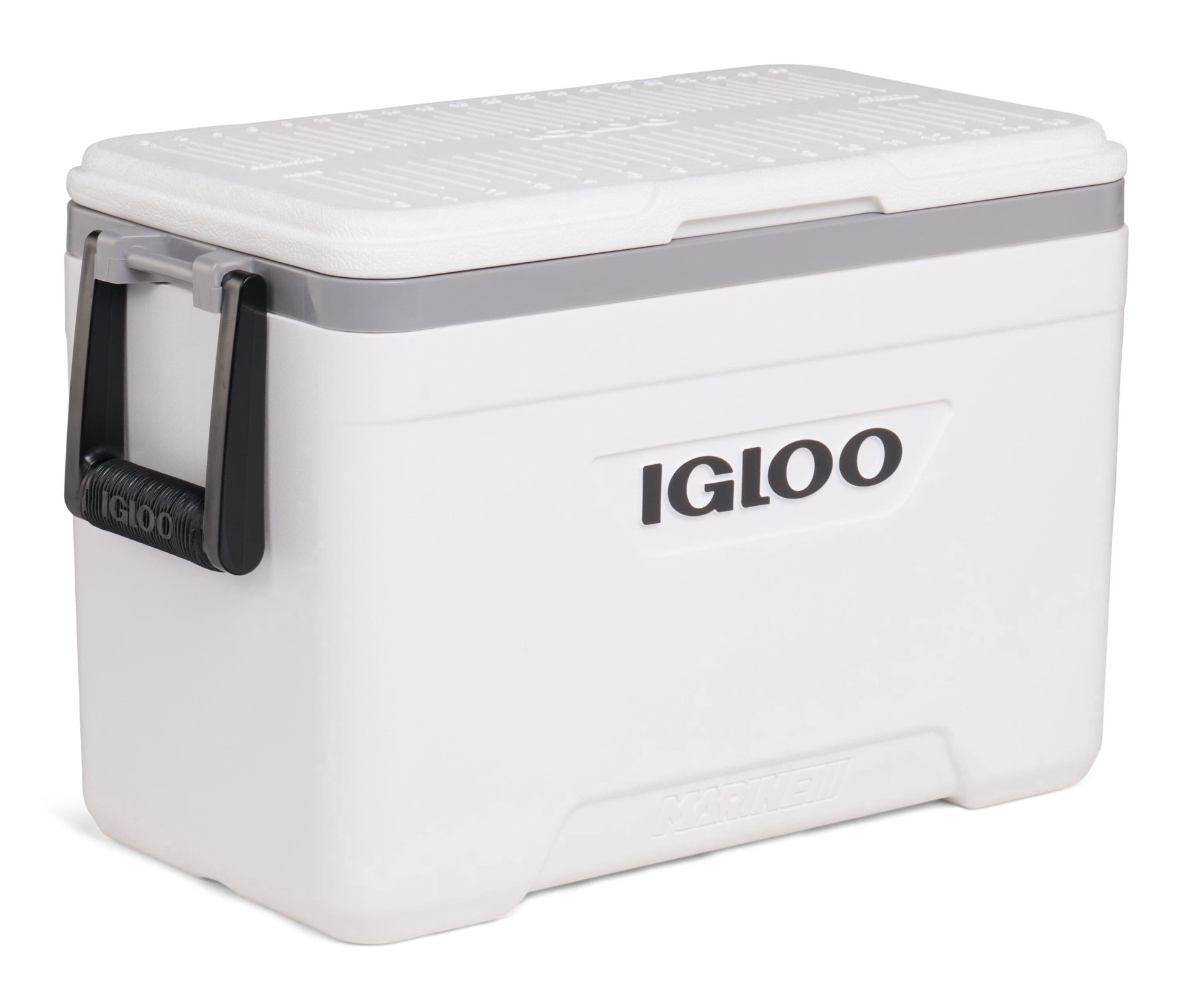 slide 5 of 6, Igloo Wht.Mnscpe Gry.Wht.Blk 25-Quart Insulated Marine Cooler, 1 ct