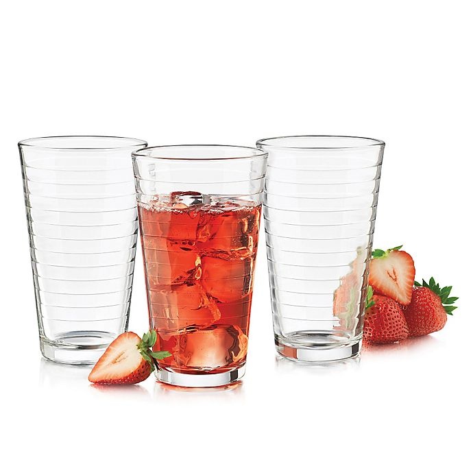 slide 2 of 2, Libbey Glass Hoops Highball Glass, 1 ct