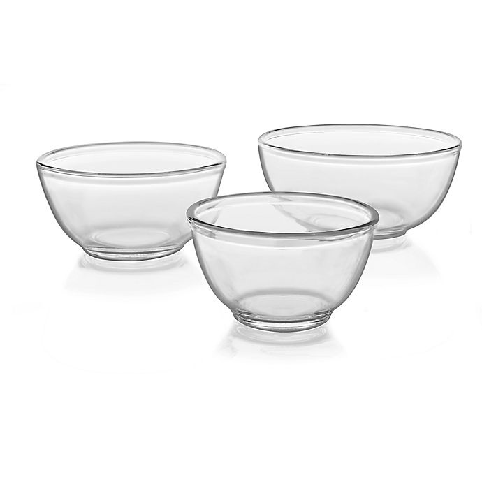 slide 3 of 5, Libbey Baker's Basics Mixing Bowl Set, 6 ct