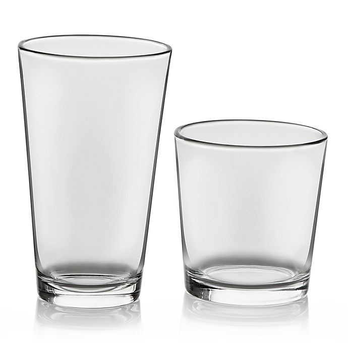 slide 2 of 3, Libbey Glass Flare Drinkware Set - Clear, 16 ct