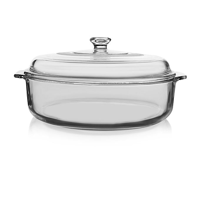 slide 2 of 2, Libbey Glass Bakers Casserole Dish with Cover - Clear, 3 qt