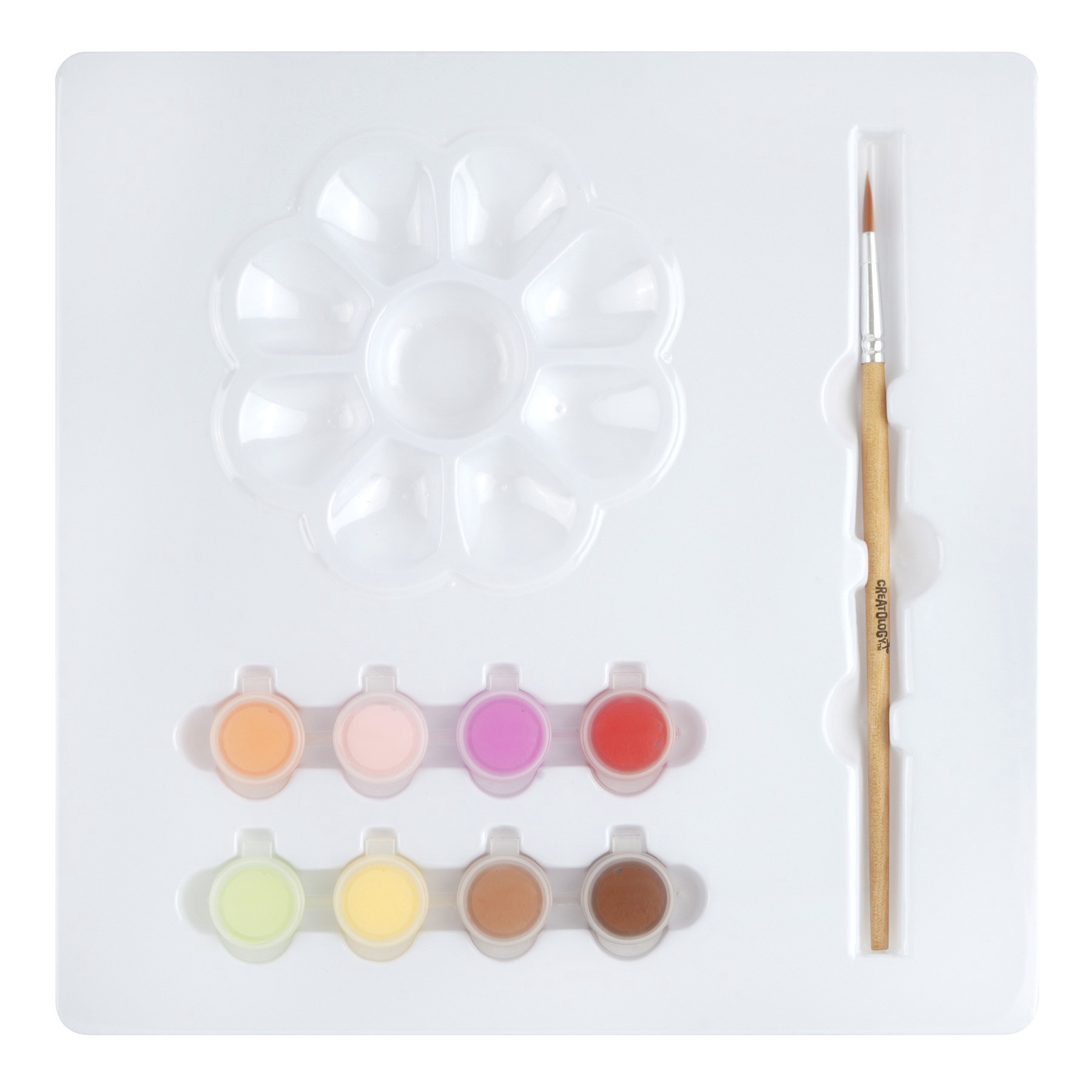 slide 3 of 3, Cat Canvas Painting Kit By Creatology, 10 in x 10 in