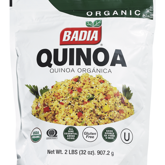 slide 1 of 1, Badia Organic Quinoa White, 2 lb