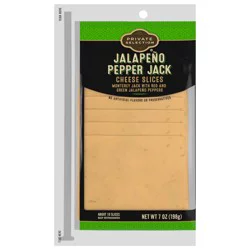 Private Selection Jalapeno Pepper Jack Cheese Slices