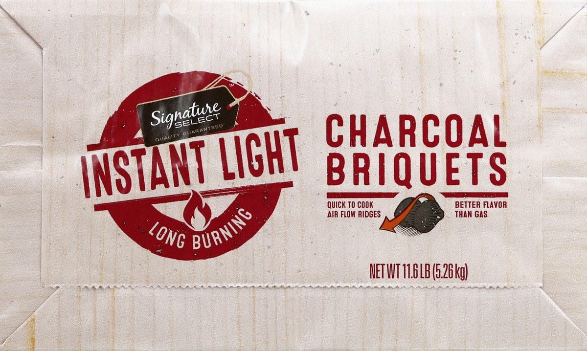 slide 2 of 5, Signature Select Charcoal Briquets 11.6 lb, 11.6 lb