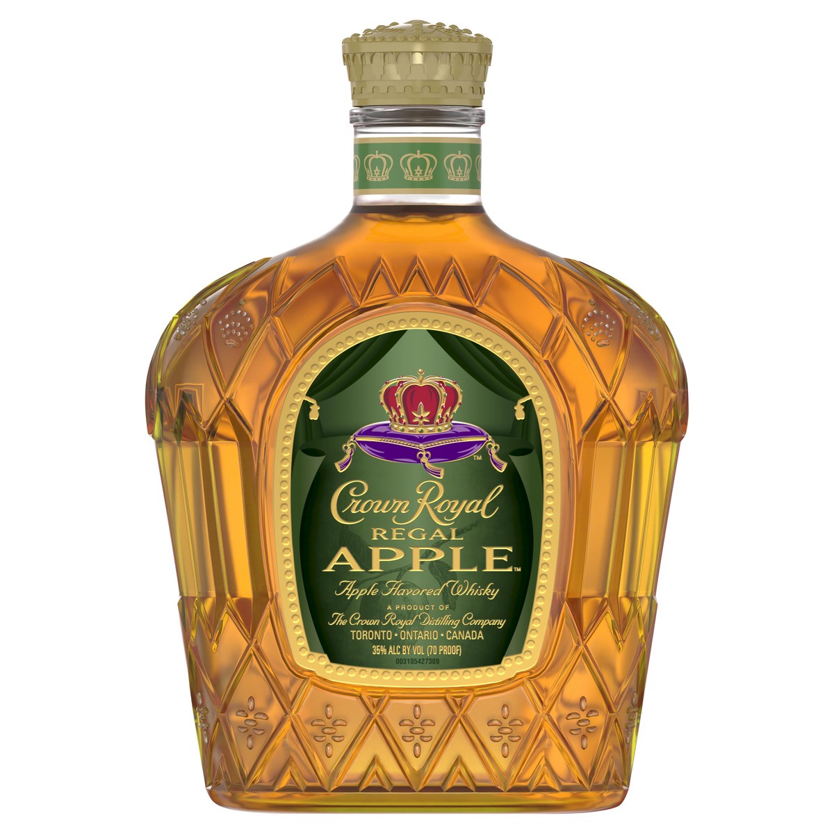 slide 1 of 1, Crown Royal Regal Apple Flavored Whisky, 750 ml