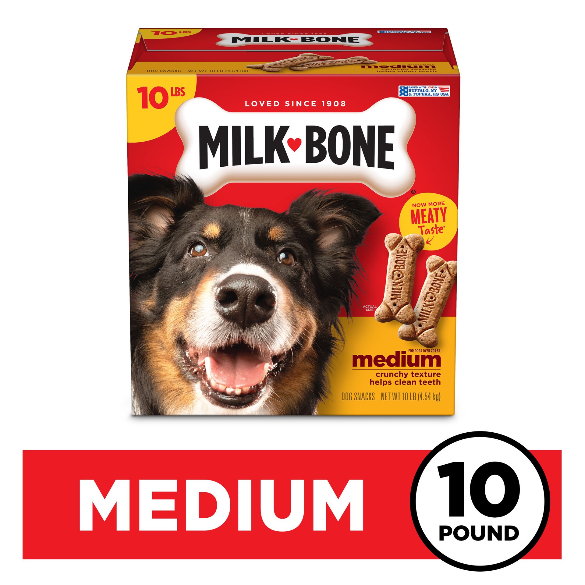 slide 5 of 9, Milk-Bone Original Biscuits, Medium Dog Treats, 10 Lb., 10 lb