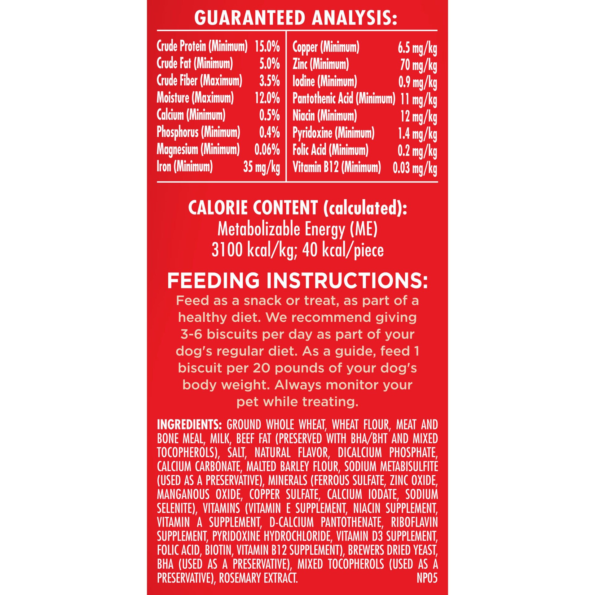 slide 8 of 9, Milk-Bone Original Biscuits, Medium Dog Treats, 10 Lb., 10 lb