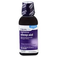 slide 1 of 1, Equaline Sleep Aid Liquid, 12 oz