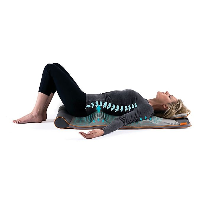 slide 3 of 6, HoMedics Air Compression Back-Stretching Mat, 1 ct