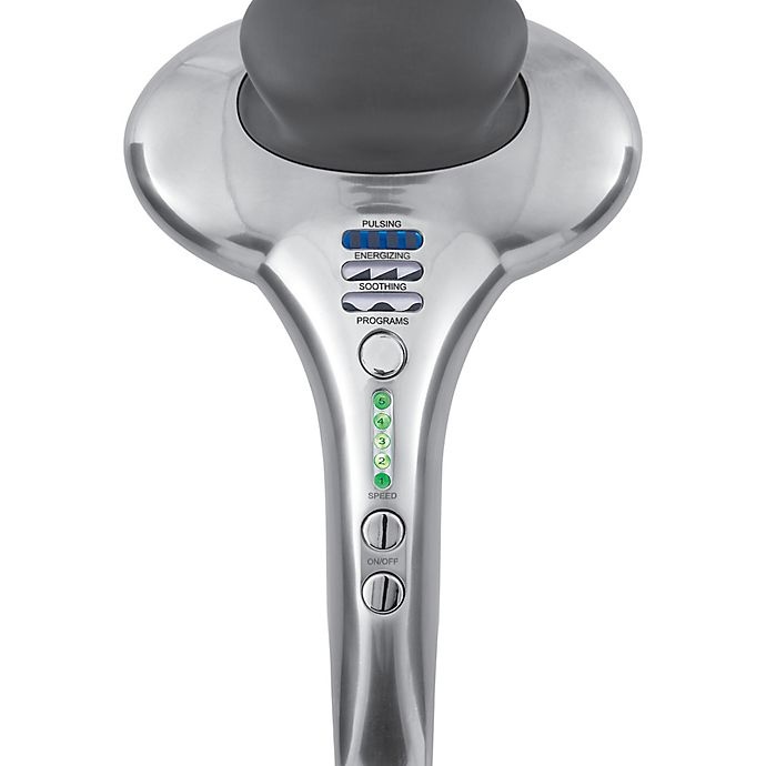 slide 6 of 19, Brookstone Max 2 Cordless Percussion Massager - Black, 1 ct