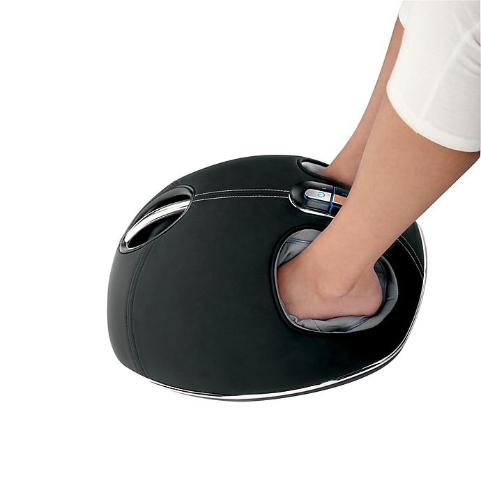 slide 3 of 4, Brookstone Shiatsu Foot Massager with Heat, 1 ct