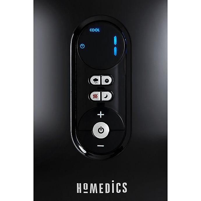 slide 2 of 6, HoMedics TotalComfort Deluxe Ultrasonic Warm or Cool Mist Humidifier - Black, 1 ct